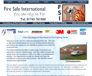 firesafeinternational.com: The Home of Fire Safe International
Fire Safe International Ltd, The fire and safety specialists. Fire Risk Assessment, Training & Safety Equipment, sales hire and mainteance.