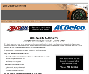 billsqualityautomotive.com: Home Page
Home Page