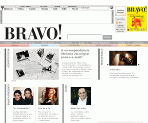 bravonline.com.br: Bravo!
Revista Bravo!