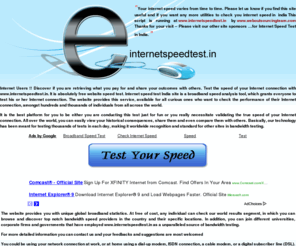 internetspeedtest.in: Internet speed Test india - check download speed
Speed check tool for internet or broad band speed test. Please use this internet speed test to test your internet speed