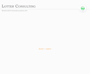 lotter-consulting.net: Lotter Consulting Gesellschaft für Informationssysteme mbH - willkommen
Lotter Consulting GmbH: EDV-Dienstleistungen, Schulungen, IT-Lösungen, Integrierte Netze, ,Know How für Netzwerke, Zertifizierungen und Autorisierungen aller renommierten Hersteller