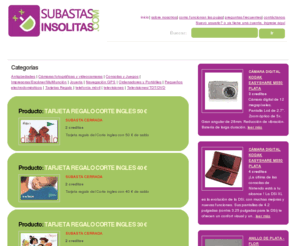 subastasinsolitas.es: SubastasInsolitas.com
site description