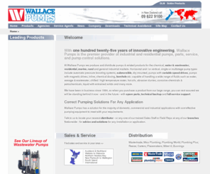 wallacepumps.com: Wallace Pumps - Welcome to Wallace Pumps Home Page
With one hundred twenty-five years of innovative engineering, Wallace Pumps has a solution for the majority of domestic, commercial and industrial applications with cost effective pumping equipment to meet with your requirements. Make your pump selection here...