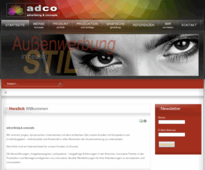 adco-werbung.net: ADCO Werbung
ADCO Werbung - Außenwerbung in neuem Stil