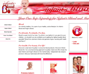 babyblood.com: Infants-Blood.info: Your One Stop Supershop for Infant's Blood and More
