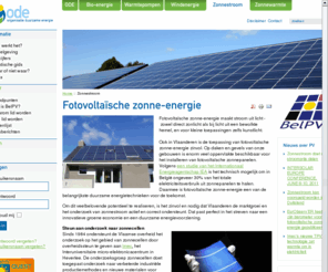 belpv.be: Fotovoltaïsche zonne-energie
BelPV is de sectororganisatie voor fotovoltaische zonne-energie