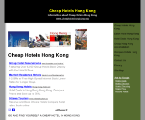 cheaphotelshongkong.org: Cheap Hotels Hong Kong - Cheap Hotels Hong Kong
Find out how to get huge discounts and deals on Cheap Hotels in Hong Kong.