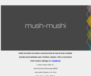 mush-mushi.com: www.mush-mushi.com - La Paz, Bolivia - Fashion for Kids
