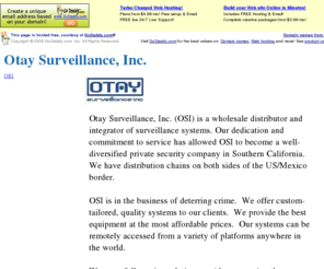 otaysurv.info: Home Page
Otay Surveillance and Security