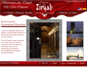 restaurantleziryab.com: Restaurant le Ziryab
