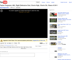taylorjamesferguson.com: Taylor Ferguson, #95, Right Defensive End, Clovis High, Clovis CA, Class of 2011
Taylor Ferguson #95 Right Defensive End from Clovis High School, Clovis California; Class of 2011. Taylor can be contacted at : taylorferguson93@gmail.com.
