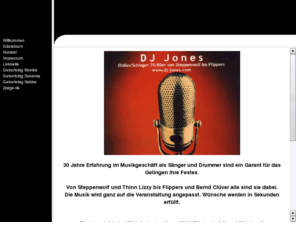 dj-jones.com: DJ-Jones Oldies/Schlager
Musik; DJ-Jones; DJ; Oldies