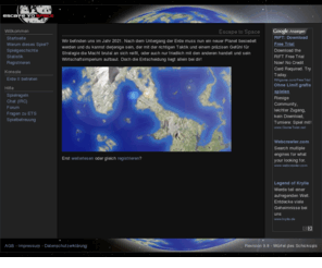 escape-to-space.de: Escape to Space: kostenloses Onlinespiel & Strategiespiel
Escape to Space ist ein kostenloses Browserspiel, welches man ohne einen Download weltweit online spielen kann. Strategie und Teamwork stehen im Vordergrund. Steige jetzt ein und kämpfe um die Vorherrschaft auf Erde II.
