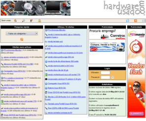 hardwareusado.com: .:: Hardware Usado ::.
Site para colocação de anúncios de venda de hardware usado em portugal