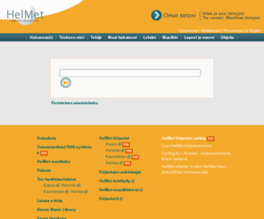 helmet.fi: HelMet-verkkokirjasto
