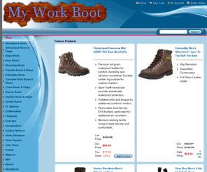 myworkboot.com: My Work Boot - Work Boot Leader | Work Shoes
My Work Boot is all about providing great work shoes to the everyday people. MyWorkBoot.com provides the largest selections of work and comfort shoes on the web.