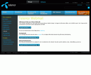 tiscali.dk: 
	Telenor - Webmail


