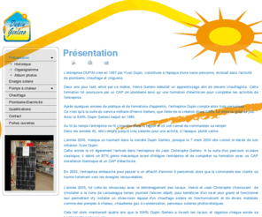 dupin-gerlero-energie.com: Présentation
Joomla! - le portail dynamique et système de gestion de contenu