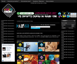 coffrets-easybox.com: Easy Box - les coffrets cadeaux du Grand Lyon
vente en ligne