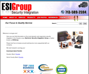 esi-grp.com: ESIGroup - Security Integration
Access Control and CCTV