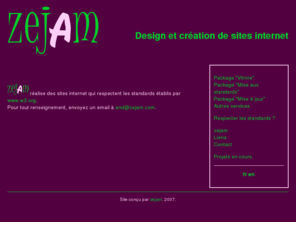 zejam.com: Ze Jam
création et design de sites internet