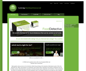 cambridge-nutritional.com: CNS Home
CNS is the premier provider of food intolerance and allergy testing  offering a complete range of tests to determine your food sensitivity or food intolerance and helping you feel better again. 