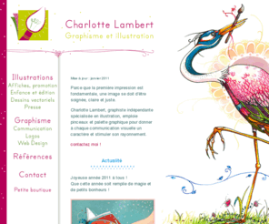 charlottelambert.net: Charlotte Lambert - Graphiste Illustratrice
Charlotte