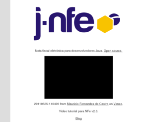 jnfe.com.br: j-nfe - Nota fiscal Eletrônica com Java
