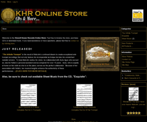 kinnellhouserecords.com: Kinnell House Records, MalcolmMcNab.com Online Store
Kinnell House Records - Sheet Music Exquisite The Infinite Trumpet exquisite, music, classical, instrumental, trumpets, trumpet music