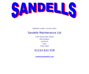 sandells.co.uk: Welcome to Sandell's Website
