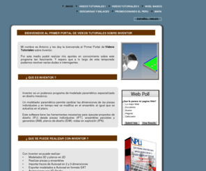 tutoriales-inventor.com: TUTORIALES-INVENTOR
Bienvenidos al Primer Portal de Videos Tutoriales en Inventor 2009