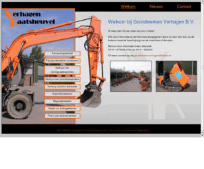 verhagen-grondwerken.nl: Grondwerken Verhagen B.V. - Welkom bij Grondwerken Verhagen B.V.
