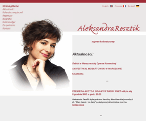 aleksandra-resztik.com: Aleksandra Resztik - Strona główna
