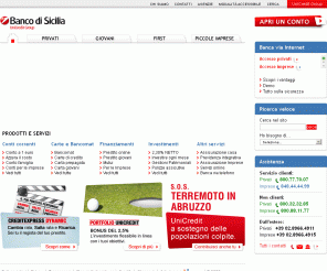 Www Banco Di Sicilia It bancodisicilia it banco di sicilia servizi bancari Www Banco Di Sicilia It bancodisicilia it banco di sicilia servizi bancari