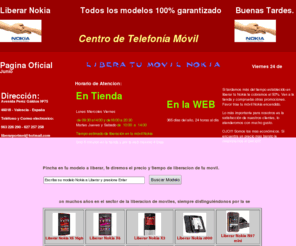 liberarnokiavalencia.es: Liberar Nokia Valencia.
Liberación de móvil nokia , con total garantia al instante y al mundo entero por Imei. Av. Peréz Galdós Nº 75, Teléfono + 34  963 226 290. Gran Promoción!!!