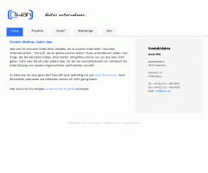 qwan.de: Home — Qwan OHG - Gutes unternehmen.
Qwan OHG - Websolutions E-Commerce. Webseiten, Beratung und Konzeption 