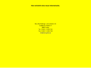 bulo-gotha.com: BuLo  Buchhaltungs- und Lohnbüro UG> BuLo  Buchhaltungs- und Lohnbüro UG 
 
<!--
body,p,b,i,a,td,tr,th,font {font-family:Arial}
A{text-decoration:none;color:#0000AA}
A:hover{color:#FF0000}
A:active{color:#FF0000}
//--> 
<!--
body {cont-family: arial;
scrollbar-3d-light-color:#0087FF;
scrollbar-arrow-color:#000000;
scrollbar-base-color:#0000FF;
scrollbar-dark-shadow-color:#000072;
scrollbar-face-color:#0000FF;
scrollbar-highlight-color:#0087FF;
scrollbar-shadow-color:#0000FF;
}
//-->
BuLo  Buchhaltungs- und Lohnbüro UG> 
<meta name=