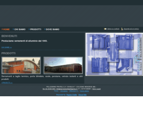 serramentipellegrino.org: Fratelli Pellegrino, serramenti di alluminio - Cologno Monzese (Milano) - VisualSite
Pellegrino produce serramenti di alluminio da oltre 20 anni. Un team di professionisti è a disposizione per progettare la soluzione più adatta alle vostre esigenze.
