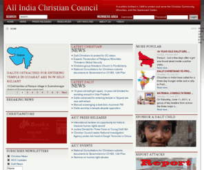 christiancouncil.in: christiancouncil.in - Home
A coalition birthed in 1998 to protect and serve the Christian Community, Minorities, and the Oppressed Castes