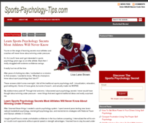 tennismentaltoughness.com: Sports Psychology For Athletes And Coaches
Sports Psychology And Mental Toughness Techniques For Peak Performance In Sport.