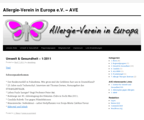 allergieverein-europa.de: Allergie-Verein in Europa e.V. – AVE
