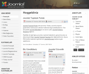 bilimseltarim.com: Hoşgeldiniz
Joomla - devingen portal motoru ve içerik yönetim sistemi