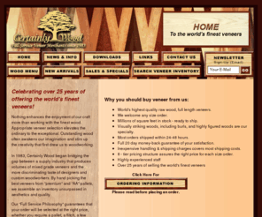 certainlywood.com: Certainly Wood | Full Service Veneer Merchants since 1983
Certainly Wood is a full service Veneer Merchant, we have a large inventory that can meet any of your needs.