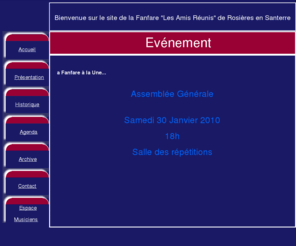 fanfarelesamisreunis-rosieres.com: Fanfare "Les Amis Réunis" de Rosières en Santerre
