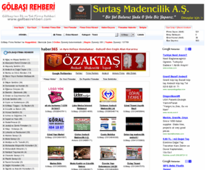 golbasirehberi.com: Gölbaşı'nın İlk ve Tek Firma Rehberi » Gölbaşı Rehberi
Akabe Andezit Ltd.Şti., ERCAN ŞİMŞEK PETROL, Göl Petrol Ltd.Şti., Gölbaşı Urfa İsot Lahmacun, Meşhur Bahadır Burmalı Kadayıf, S.M.M.M. ERDİNÇ CANDEMİR,