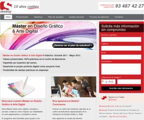 masterdisenograficobarcelona.com: Master Diseño Gráfico en Barcelona |Máster Diseño Gráfico Presencial
Máster en Diseño Grafico presencial en Barcelona cuyo objetivo es formar a los alumnos en Photoshop, Illustrator o Indesign bajo la óptica del diseño gráfico publicitario.