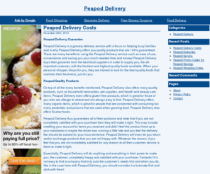 peapoddelivery.com: Peapod Delivery
Everything you need to know about Peapod Delivery, including Peapod Delivery Promo Codes and Peapod Delivery Coupons.  Get the best discount on Peapod Delivery.