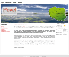 povel.biz: Polnische Reisen und Stadtführungen
Joomla! - dynamische Portal-Engine und Content-Management-System