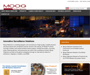 videolarmmoog.net: Moog Videolarm CCTV Security Camera Systems / Housings, Enclosures, Domes / Wireless, IP, PoE Technologies, Video Surveillance
