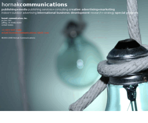 hornakcommunications.com: Hornak Communications /// Artful and Scientific Communication
Hornak Communications is a corporation built upon artful and scientific communication.